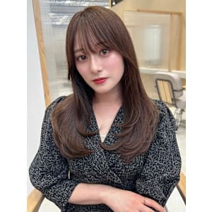 髪質改善ぱっつん前髪ワンカールレイヤー*Zina北千住