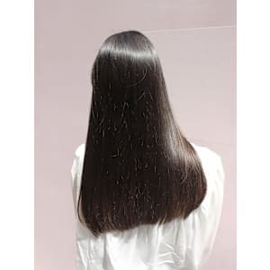 髪質改善グレージュカラーストレート美髪*Zina北千住