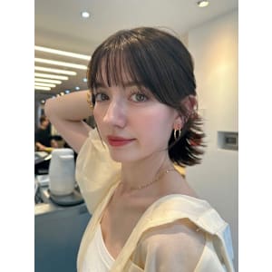 髪質改善ウェットヘアグレージュボブ美髪*Zina札幌大通