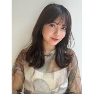 髪質改善黒髪オリーブグレージュ美髪*Zina S札幌