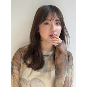 髪質改善オリーブネビージュロング美髪*Zina S札幌