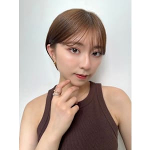 髪質改善イメチェン耳かけショート美髪*Zina S札幌