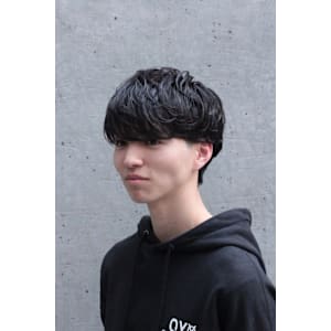 ナチュラルマッシュパーマ