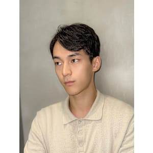 【吉田智哉】韓国マッシュ、ニュアンスパーマ、大人ショート