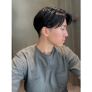 【吉田智哉】ビジネスショート、ニュアンスパーマ