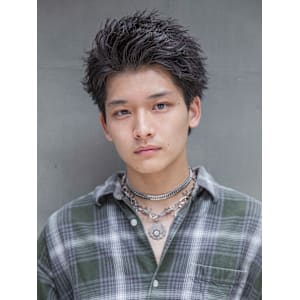 【小久保style】メンズカットツーブロックツイストウルフ