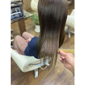 髪質改善×カラー