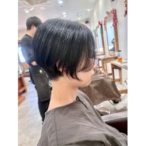 こなれショート/ブルーブラック/20代30代40代