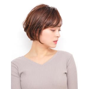 20代30代40代/ひし形グラデーションボブ/清澄白河