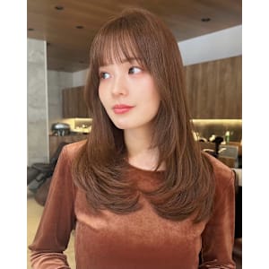 レイヤーカット/小顔カット/韓国風レイヤー【大本】