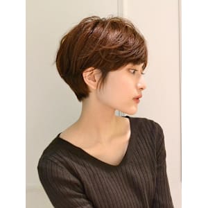 20代30代40代/ひし形ショートヘア/レイヤー/清澄白河