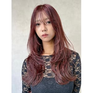 miu&清水大誠　20代30代40代韓国風レイヤーロング