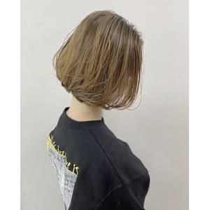 【SOURCE】前下がりマニッシュボブ