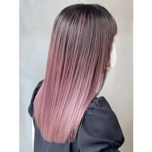 【SOURCE】ピンクバレイヤージュ