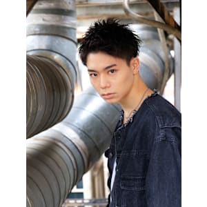 ソフトツイスト×スパイキーアップバング