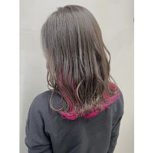 【SOURCE】インナーカラーチェリーピンク