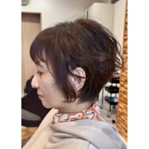 大人美人ショート！カールで変化！［川越駅］