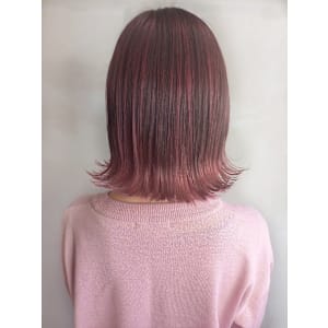 【SOURCE】ピンクバレイヤージュ