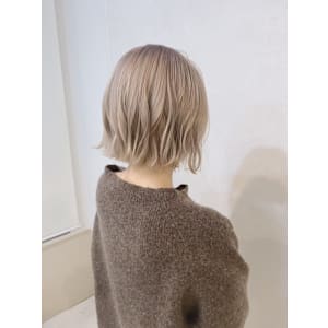 francesca.bob×ミルクティーベージュ