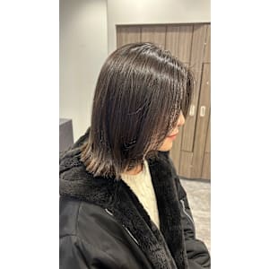 顔まわりレイヤー/オリーブグレージュ