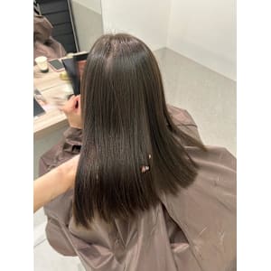 シアグレージュ/アッシュグレージュ/透明感カラー