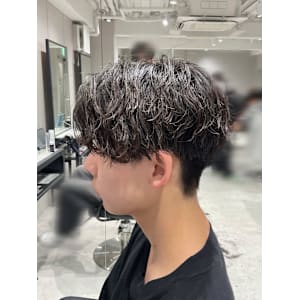 【波巻きパーマ】メンズカット/池袋