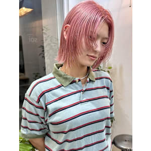 ピンクベージュ/ハイトーン/ケアブリーチ◎