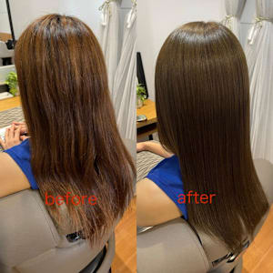 ビフォーアフター(大宮/大宮駅/髪質改善/ヘッドスパ)