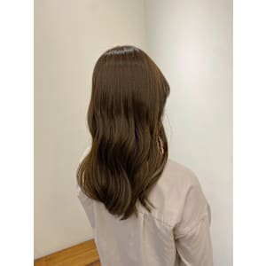 池袋/カラー/髪質改善/オリーブベージュ/オリーブカラー