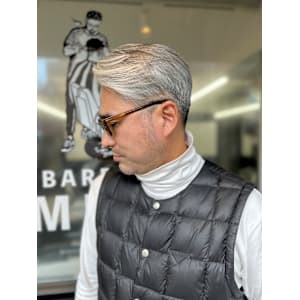 大人サイドパートヘアー