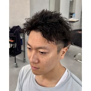 短髪でも出来るツイストスパイラルパーマ