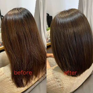 ビフォーアフター(大宮/大宮駅/髪質改善/ヘッドスパ)