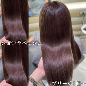 「ショコラベージュ」チョコっぽいのが冬っぽい