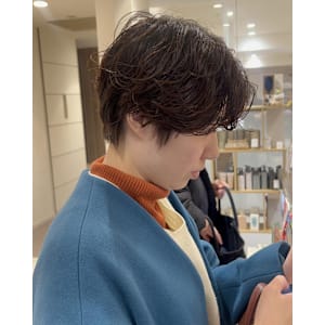 冬ショートパーマ