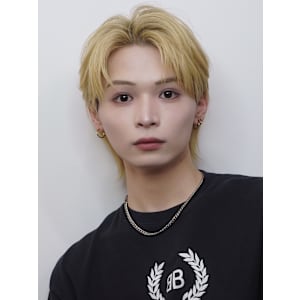 センターパート/ブリーチ/韓国