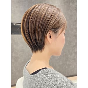 耳かけマッシュショート/20代30代40代