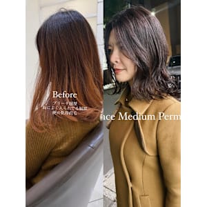 ブリーチパーマ/緩めパーマ/外国人風パーマ