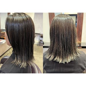 【イルミナカラー】アッシュベージュ★ 毛先裾カラー　　赤羽