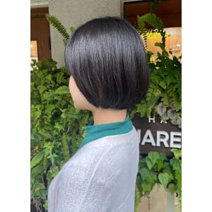 大人ショート　マルボブ