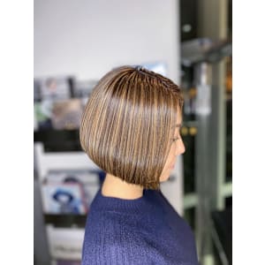 ハイライト/ボブ/ダブルカラー/イルミナカラー
