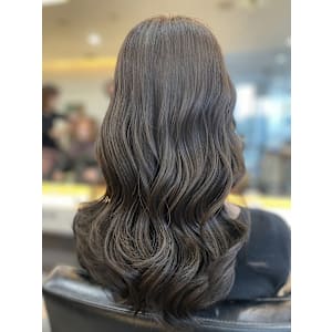 艶髪/ゆる巻き/チョコレートブラウン