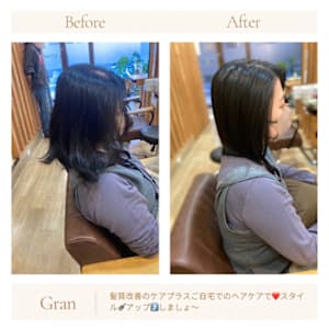 お客様髪質改善データ1556（簡単ブロー）