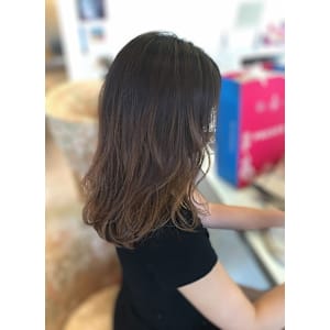 ノンブリーチ/ナチュラルハイライト/グラデーション