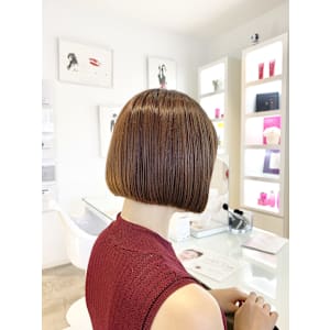 透明感カラー/ベージュカラー/ボブ/ショートボブ