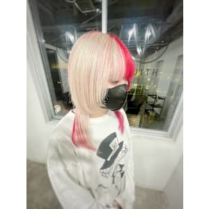 ホワイト×レッド