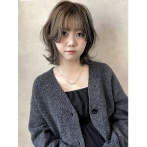 デザインカラー&ボブルフ&似合わせカット♪