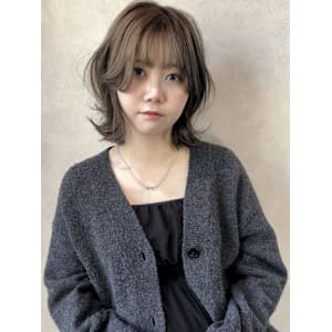 デザインカラー&ボブルフ&似合わせカット♪