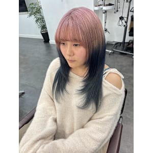 ルーツカラー/ピンクカラー/ネイビーカラー/ツートーンカラー