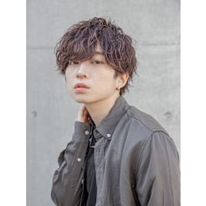 【小久保style】メンズカットツーブロックツイストウルフ