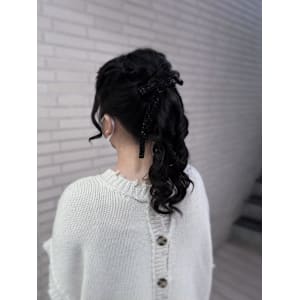 ふわふわポニーテール